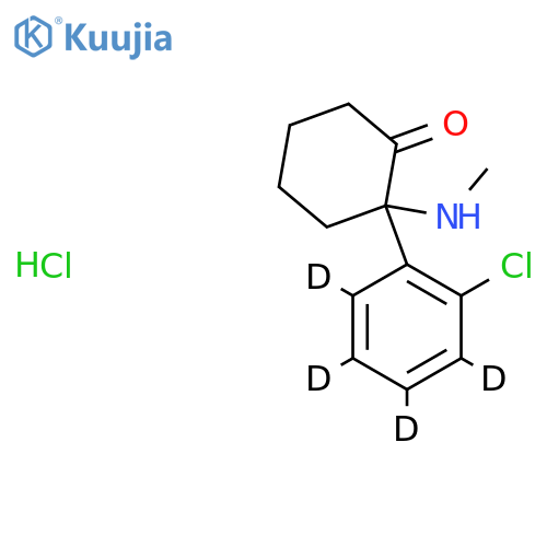 Ketamine-d4 Hydrochloride structure