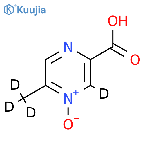 Acipimox-d4 structure