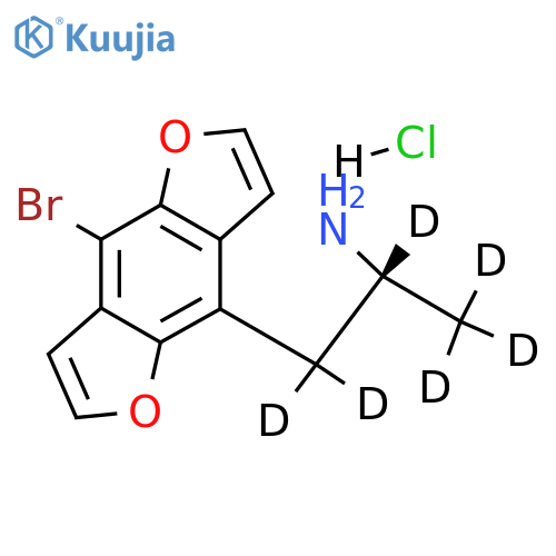 (R)-(-)-Bromo Dragonfly-d6 Hydrochloride structure
