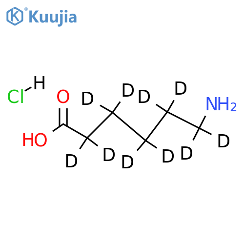 ε-Aminocaproic Acid-d10 Hydrochloride structure