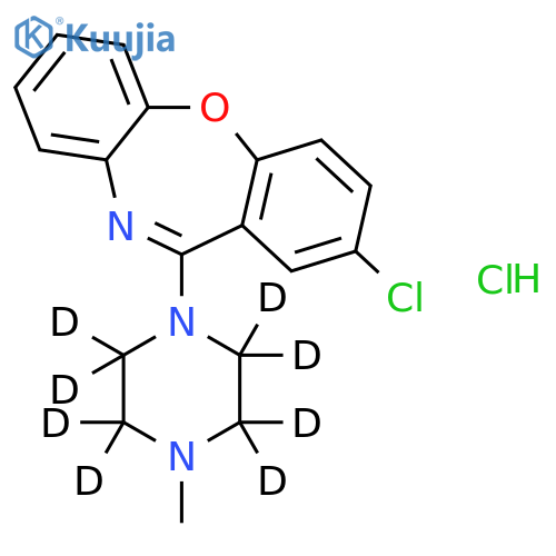 Loxapine-d8 Hydrochloride structure