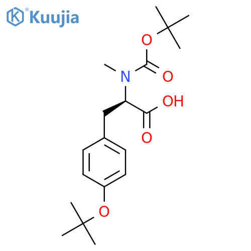 Boc-D-MeTyr(tBu)-OH structure