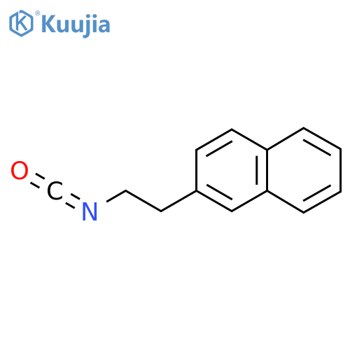 2-(2-isocyanatoethyl)naphthalene structure