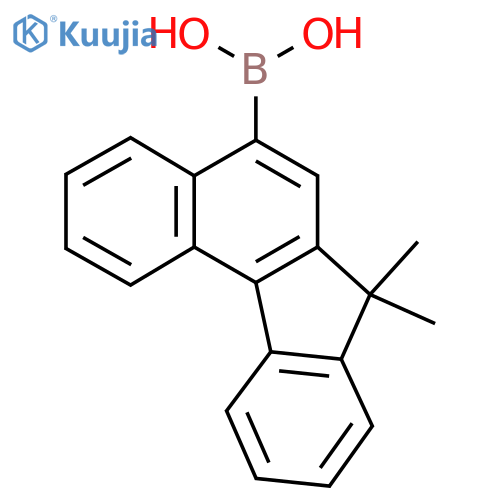 boronic acid-(7,7-dimethyl-7H-benzo[c]fluoren-5-yl) structure