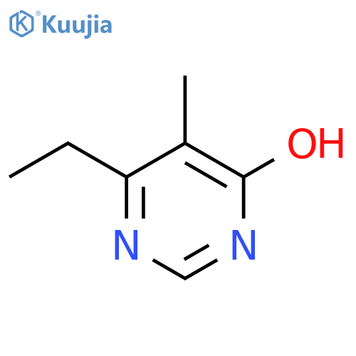 6-ethyl-5-methylpyrimidin-4-ol structure