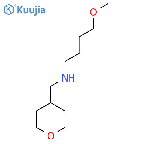 (4-Methoxybutyl)[(oxan-4-yl)methyl]amine structure