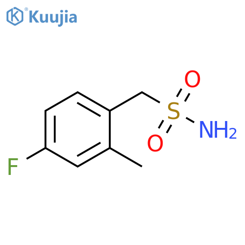 (4-fluoro-2-methylphenyl)methanesulfonamide structure