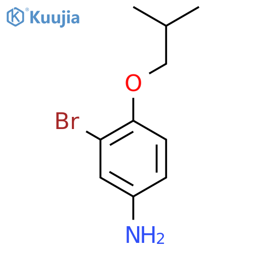 3-bromo-4-(2-methylpropoxy)aniline structure