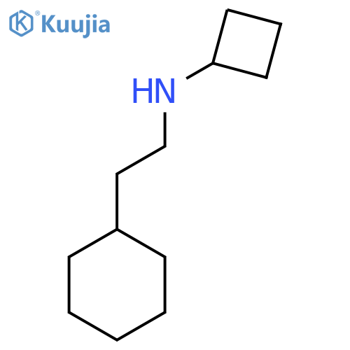 N-(2-Cyclohexylethyl)cyclobutanamine structure