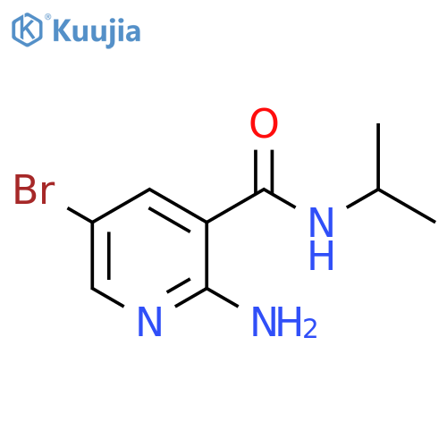 2-Amino-5-Bromo-N-Isopropylnicotinamide structure