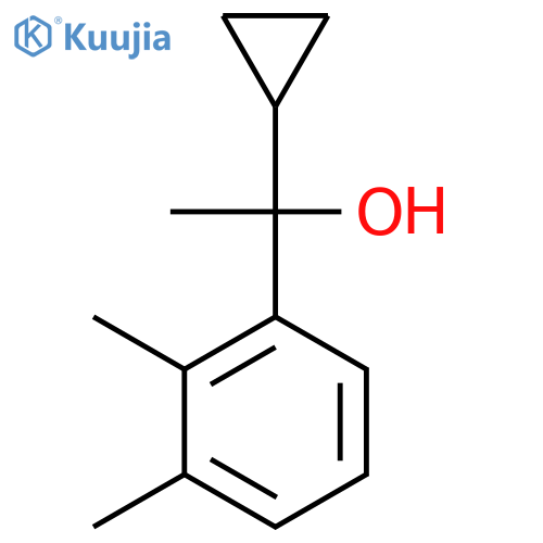 1-(2,3-Dimethylphenyl)-1-cyclopropyl ethanol structure