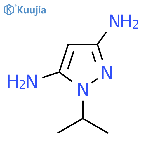 1-(Propan-2-yl)-1H-pyrazole-3,5-diamine structure