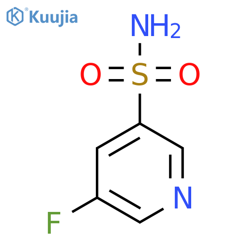 5-Fluoropyridine-3-sulfonamide structure