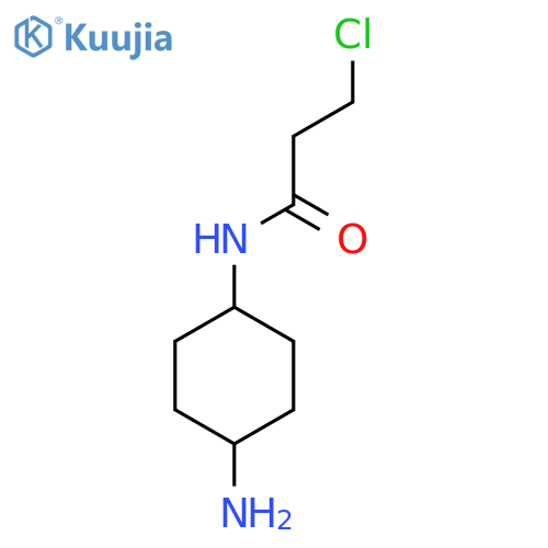 N-(4-Aminocyclohexyl)-3-chloropropanamide structure