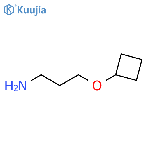 3-cyclobutoxypropan-1-amine structure