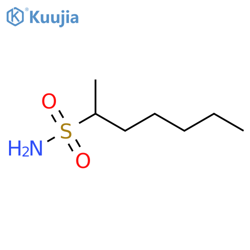Heptane-2-sulfonamide structure