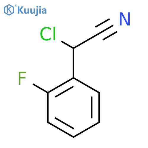 2-Chloro-2-(2-fluorophenyl)acetonitrile structure