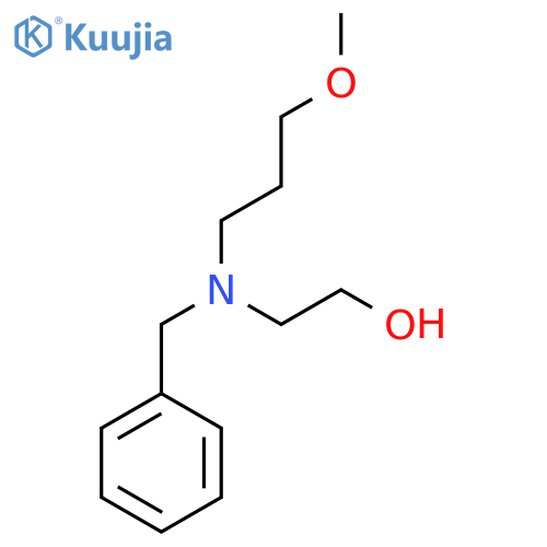 2-benzyl(3-methoxypropyl)aminoethan-1-ol structure