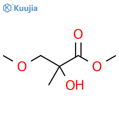 methyl 2-hydroxy-3-methoxy-2-methylpropanoate structure