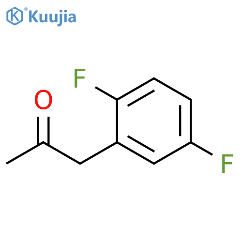 1-(2,5-difluorophenyl)propan-2-one structure