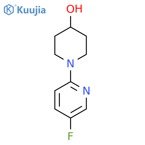 1-(5-Fluoropyridin-2-yl)piperidin-4-ol structure