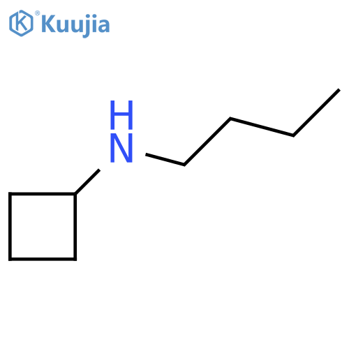 N-Butylcyclobutanamine structure