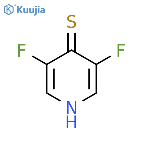 3,5-difluoropyridine-4-thiol structure