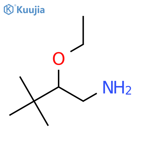 2-Ethoxy-3,3-dimethylbutan-1-amine structure