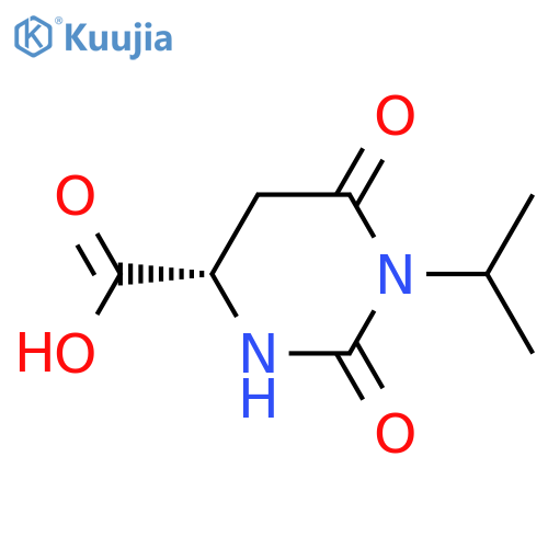 (S)-1-Isopropyl-2,6-dioxohexahydropyrimidine-4-carboxylic acid structure