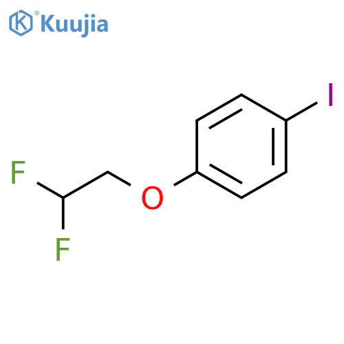 4-(2,2-Difluoroethoxy)iodobenzene structure