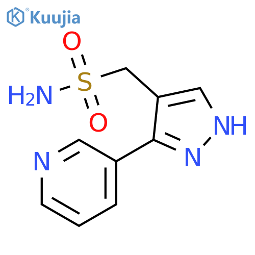 3-(3-Pyridinyl)-1H-pyrazole-4-methanesulfonamide structure