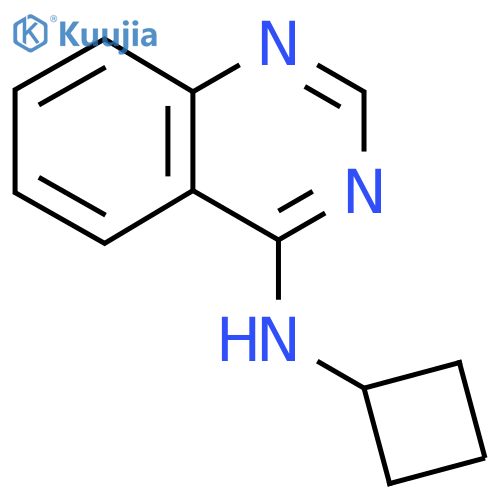 N-cyclobutylquinazolin-4-amine structure
