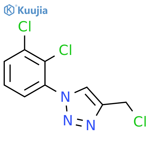 4-(Chloromethyl)-1-(2,3-dichlorophenyl)-1H-1,2,3-triazole structure