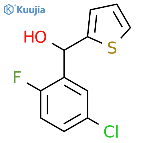 (5-Chloro-2-fluorophenyl)(thiophen-2-yl)methanol structure