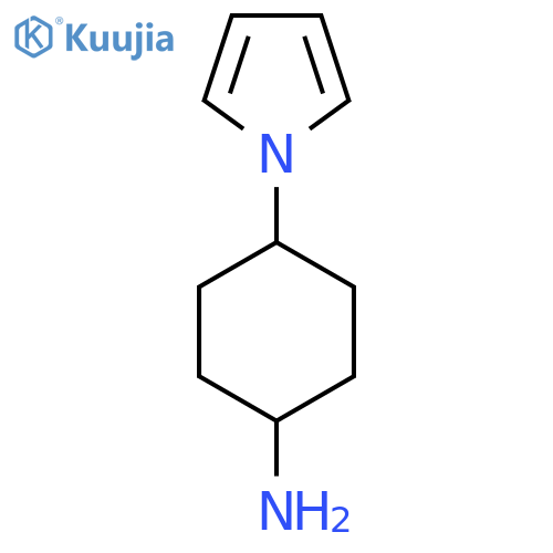 4-(1H-pyrrol-1-yl)cyclohexan-1-amine structure