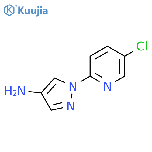 1-(5-Chloropyridin-2-yl)-1H-pyrazol-4-amine structure