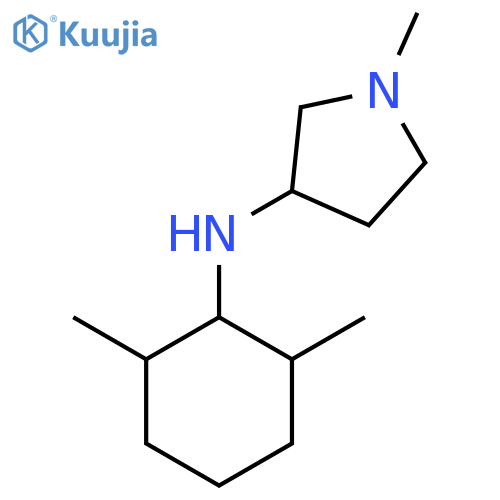 N-(2,6-dimethylcyclohexyl)-1-methylpyrrolidin-3-amine structure