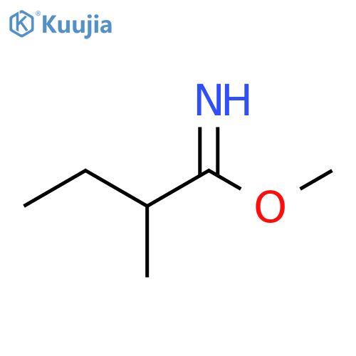 Methyl 2-methylbutanecarboximidate structure