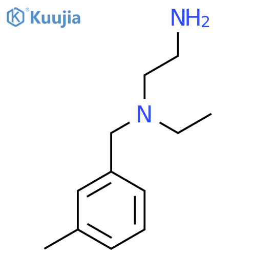 N*1*-Ethyl-N*1*-(3-methyl-benzyl)-ethane-1,2-diamine structure