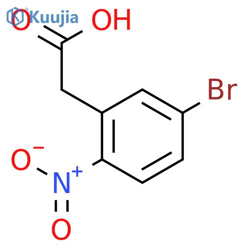 2-(5-Bromo-2-nitrophenyl)acetic acid structure
