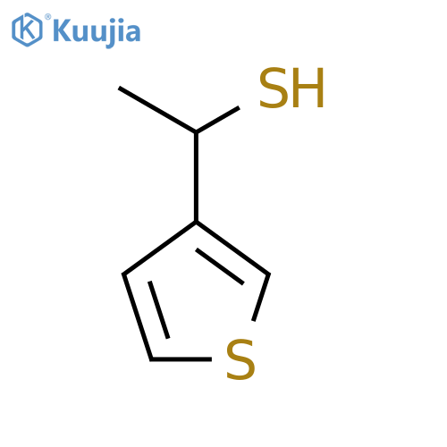 1-(Thiophen-3-yl)ethane-1-thiol structure
