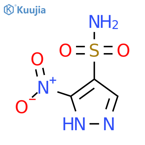 3-nitro-1H-pyrazole-4-sulfonamide structure