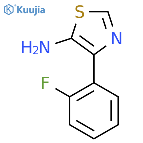 4-(2-Fluorophenyl)thiazol-5-amine structure