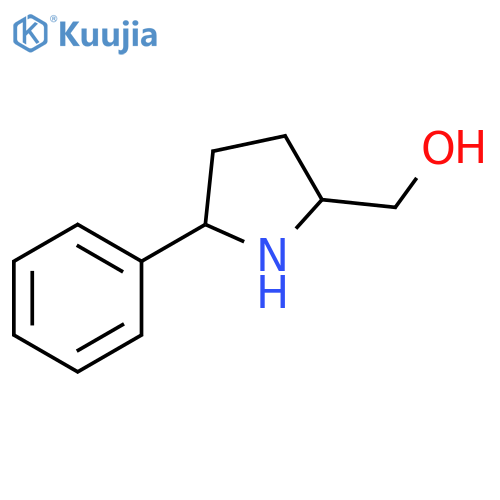 (5-phenylpyrrolidin-2-yl)methanol, Mixture of diastereomers structure