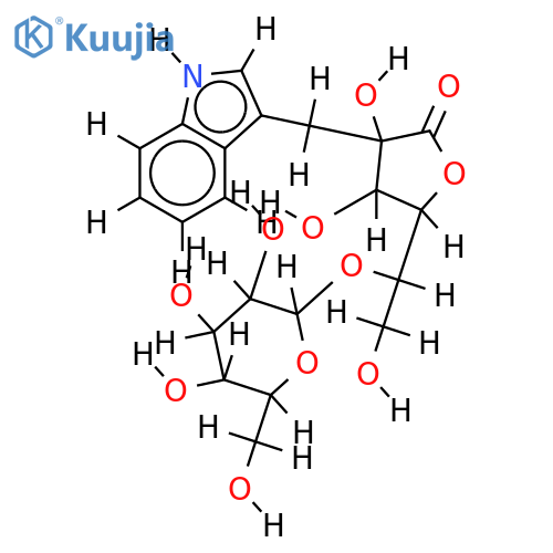 5'-O-beta-D-glucopyranosyl-dihydroABG structure