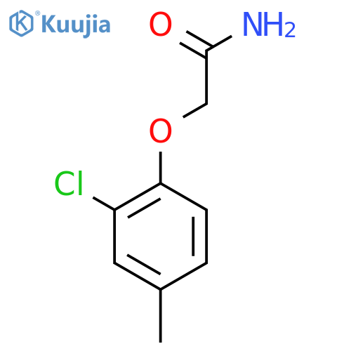 2-(2-Chloro-4-methylphenoxy)acetamide structure