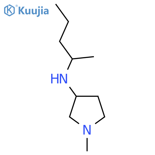1-Methyl-N-(pentan-2-yl)pyrrolidin-3-amine structure