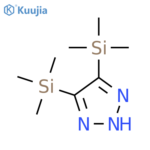 4,5-Bis(trimethylsilyl)-2H-1,2,3-triazole structure