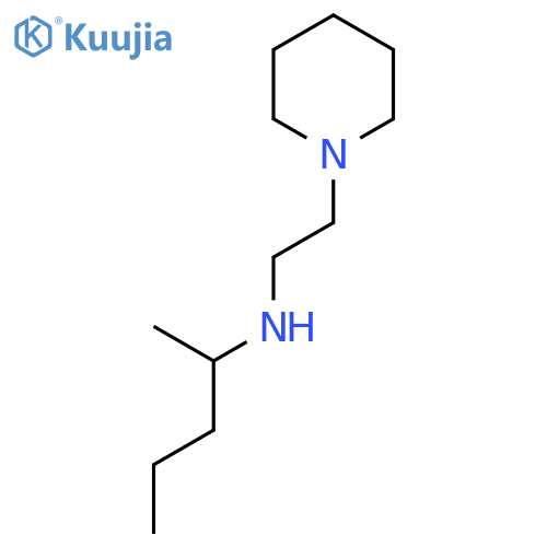 (Pentan-2-yl)[2-(piperidin-1-yl)ethyl]amine structure