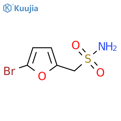 (5-Bromofuran-2-yl)methanesulfonamide structure
